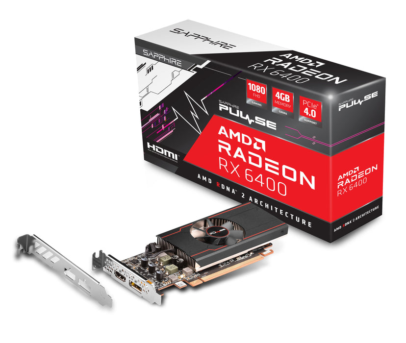 EAN 4895106292093 - Sapphire PULSE 11315-01-20G tarjeta gráfica AMD Radeon RX 6400 4 GB GDDR6 imagen 7