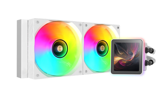 EAN 8435693110699 - Mars Gaming ML-VISIONPRO240W Procesador Sistema de refrigeración líquida todo en uno 12 cm Blanco 1 pieza imagen 1