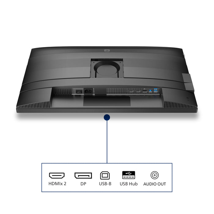 EAN 8721038003734 - Philips 4000 series 27B2N4500/00 pantalla para PC 68,6 cm (27") 2560 x 1440 Pixeles Quad HD LCD Gris imagen 3
