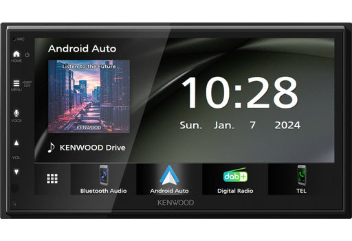 EAN 0019048239525 - Kenwood Electronics DMX5023DABS receptor multimedia para coche Negro Wifi 22 W Bluetooth imagen 1