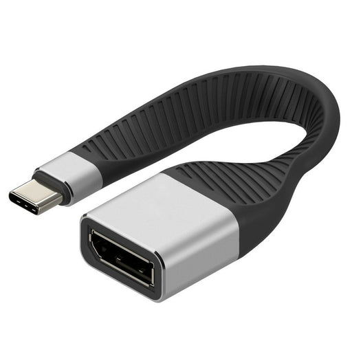 EAN 8059018367942 - Techly ICOC-USBC-DP12 adaptador de cable de vídeo 0,131 m USB Tipo C DisplayPort Negro imagen 1