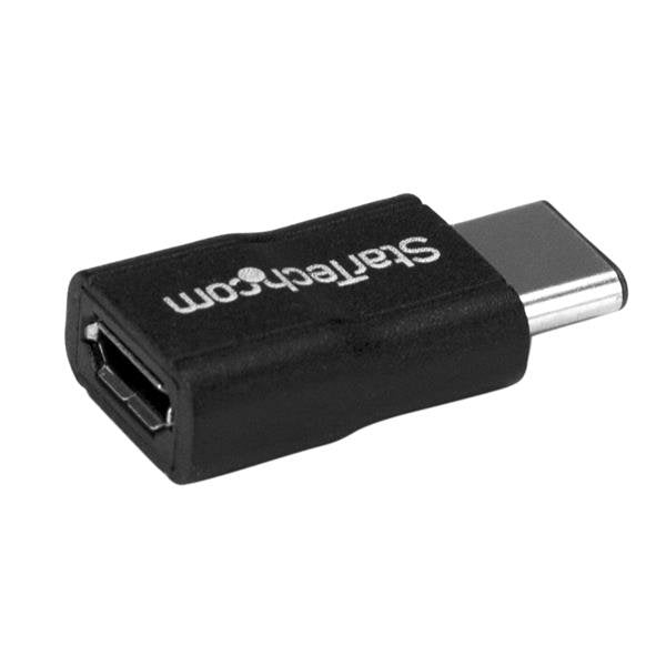 EAN 0065030865661 - StarTech.com USB2CUBADP cambiador de género para cable USB 2.0 Type-C USB 2.0 Micro-B Negro imagen 2