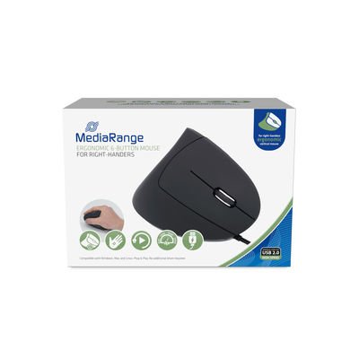 EAN 4260664870395 - MediaRange MROS230 ratón Oficina mano derecha USB tipo A Óptico 2400 DPI imagen 4