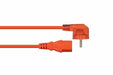 EAN 4066857002310 - Kabelmeister SK0130-O100 cable de transmisión Naranja 10 m Enchufe tipo E+F C13 acoplador imagen 2
