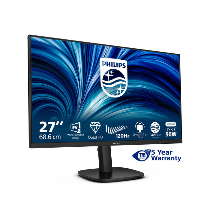 EAN 8721038002423 - Philips 3000 series 27B2U3601/00 pantalla para PC 68,6 cm (27") 2560 x 1440 Pixeles Quad HD LCD Negro imagen 2
