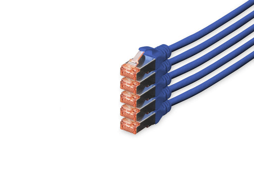 EAN 4016032442349 - Digitus DK-1644-100-B-5 cable de red Azul 10 m Cat6 S/FTP (S-STP) imagen 1