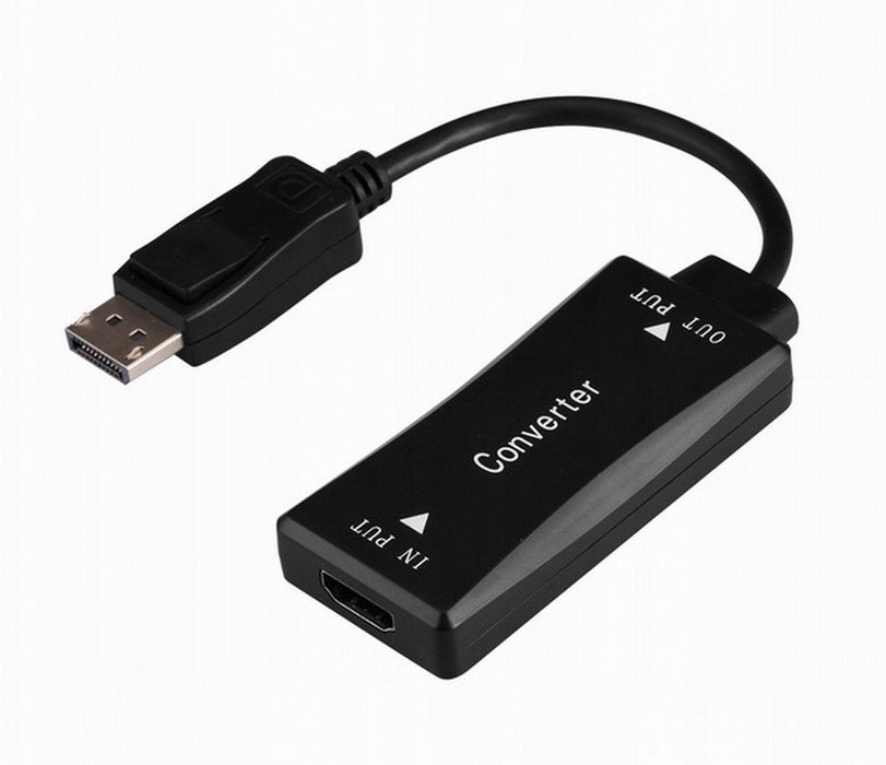 EAN 8716309127554 - Gembird A-HDMIF30-DPM-01 adaptador de cable de vídeo 0,15 m HDMI tipo A (Estándar) DisplayPort Negro imagen 1