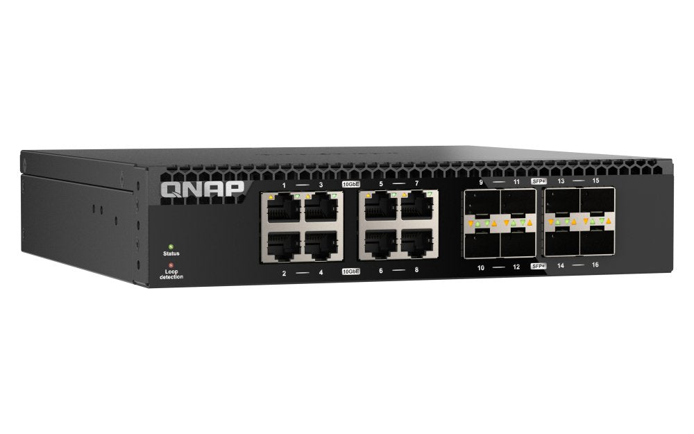 EAN 4711103084304 - QNAP QSW-3216R-8S8T switch No administrado L2 10G Ethernet (100/1000/10000) Negro imagen 5