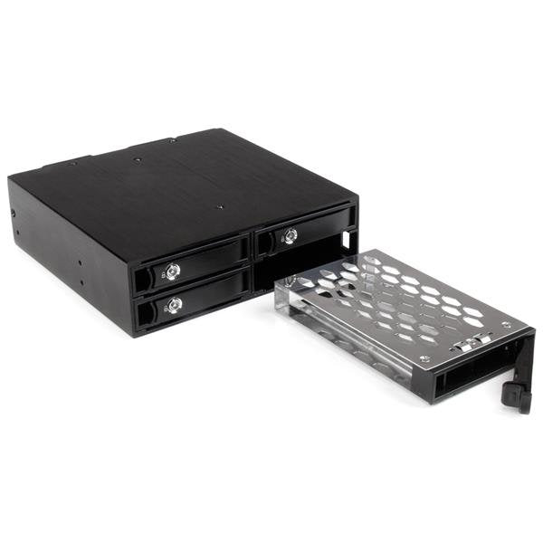 EAN 0065030859837 - StarTech.com SATSASBP425 panel bahía disco duro 13,3 cm (5.25") Bandeja para disco duro Negro imagen 5