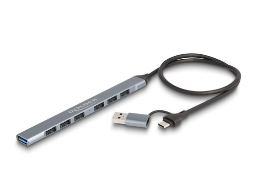EAN 4043619642731 - DeLOCK 64273 hub de interfaz USB 3.2 Gen 1 (3.1 Gen 1) Type-C 5000 Mbit/s Gris imagen 1