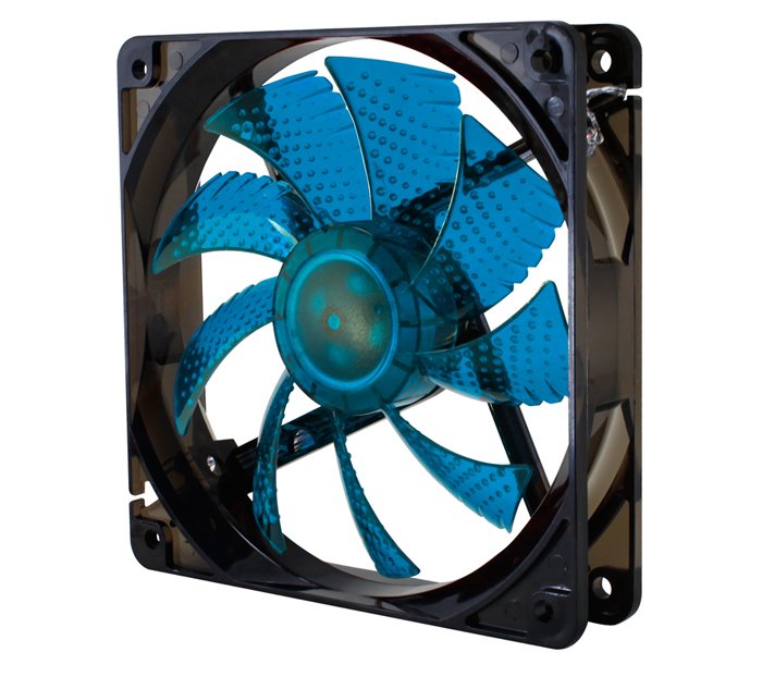 EAN 8436532162022 - NOX Coolfan 120 LED Carcasa del ordenador Ventilador 12 cm Negro, Azul imagen 1