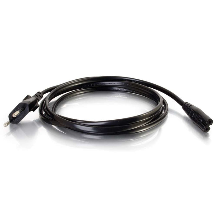 EAN 0757120806165 - C2G 80616 cable de transmisión Negro 1 m CEE7/7 C7 acoplador imagen 1