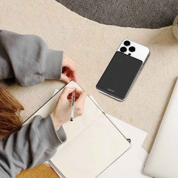 EAN 4052792076325 - LogiLink PA0352 batería externa 5000 mAh Cargador inalámbrico Negro imagen 7