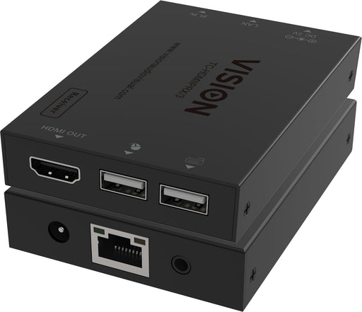 EAN 6862534000000 - Vision HDMI-over-IP Receiver Receptor AV Negro imagen 1