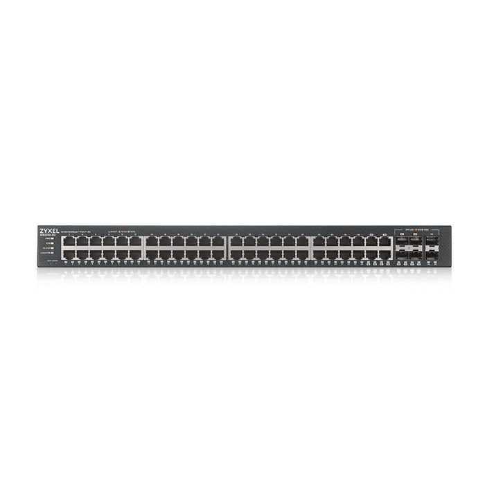 EAN 0760559126773 - Zyxel GS2220-50-EU0101F switch Gestionado L2 Gigabit Ethernet (10/100/1000) Negro imagen 2