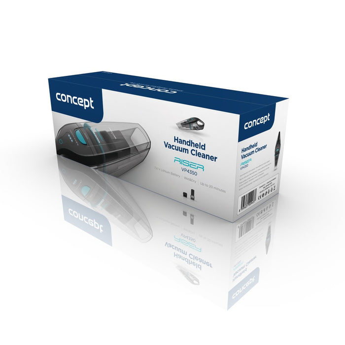 EAN 8595631009437 - Concept VP4350 aspiradora de mano Negro Sin bolsa imagen 7