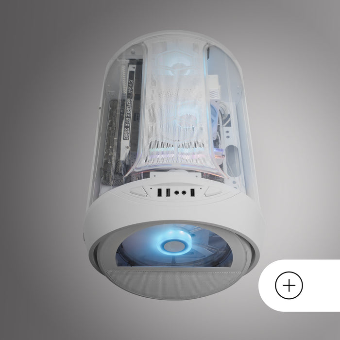 EAN 8435693111580 - Mars Gaming MC-CYLONW Mini Tower Blanco imagen 12