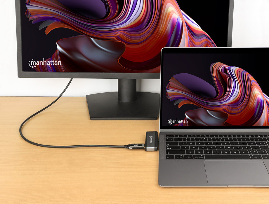 EAN 0766623190404 - Manhattan 190404 base para portátil y replicador de puertos Alámbrico USB 3.2 Gen 2 (3.1 Gen 2) Type-C Gr imagen 10