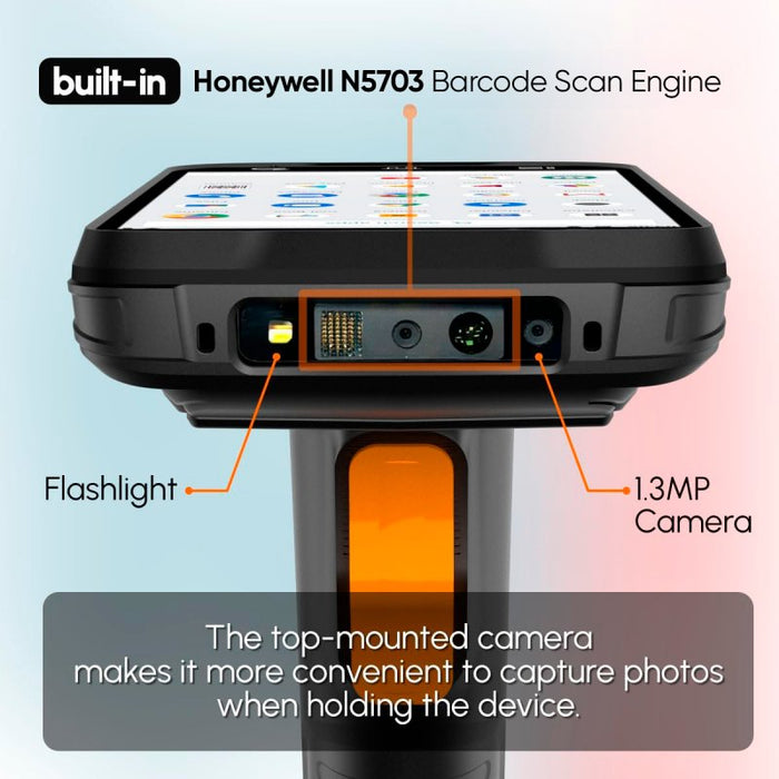 EAN 0637962336207 - AVPos AVP-DC600 ordenador móvil de mano 15,2 cm (6") 1440 x 720 Pixeles Pantalla táctil 350 g Negro imagen 6