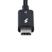 EAN 0065030920360 - StarTech.com TBLT5MM50CM240W cable Thunderbolt 0,5 m 80 Gbit/s Negro imagen 4