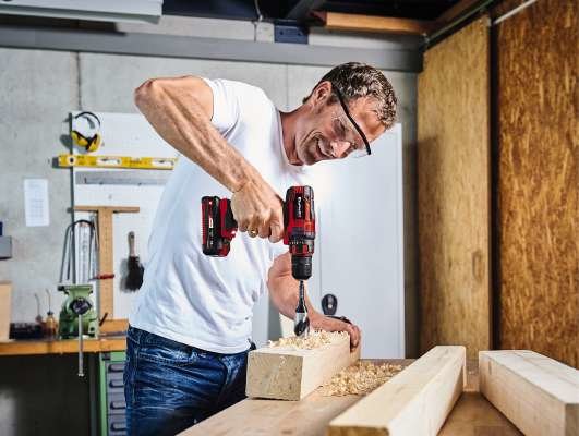 EAN 4006825642452 - Einhell TC-CD 18/35 Li - Solo 550 RPM 970 g Negro, Rojo imagen 5