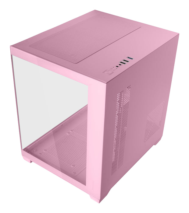 EAN 8435693109600 - Mars Gaming MC-VIEW2P Mini Tower Rosa imagen 1