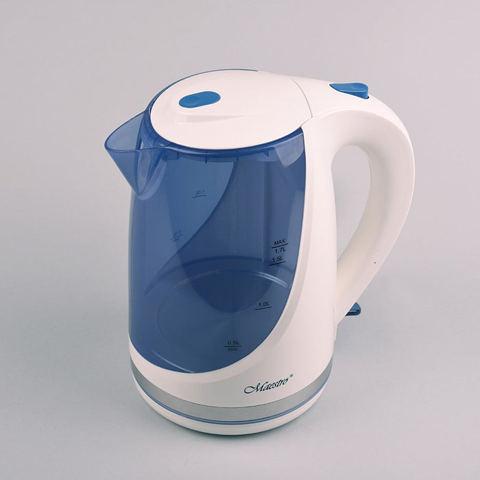 EAN 4820096552711 - Feel Maestro MR044 blue tetera eléctrica 1,7 L 2200 W Azul, Blanco imagen 2