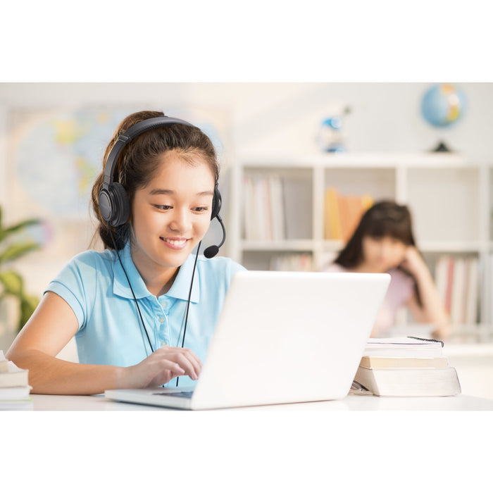 EAN 85896974642 - Kensington K97464WW auricular y casco Alámbrico Diadema Llamadas/Música USB Tipo C Negro imagen 4