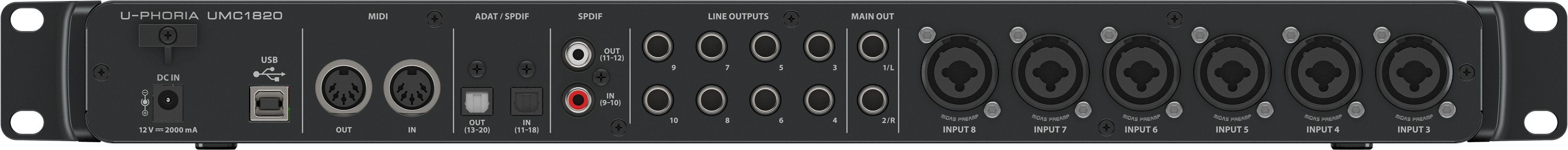 EAN 4033653170918 - Behringer UMC1820 imagen 3