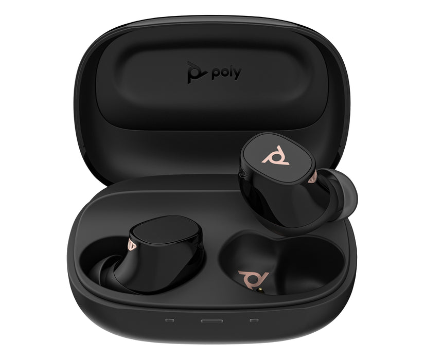 EAN 0199251102400 - Poly Voyager Free 20 Black Earbuds +Basic Charge Case imagen 1