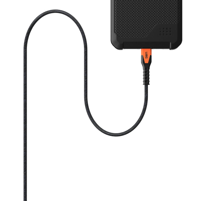 EAN 840283911620 - Urban Armor Gear Kevlar cable USB USB 2.0 1,5 m USB C Negro, Naranja imagen 3