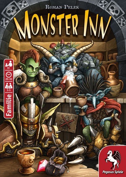 EAN 4250231734342 - Pegasus Spiele Monster Inn Juego de mesa Interpretación de roles imagen 3