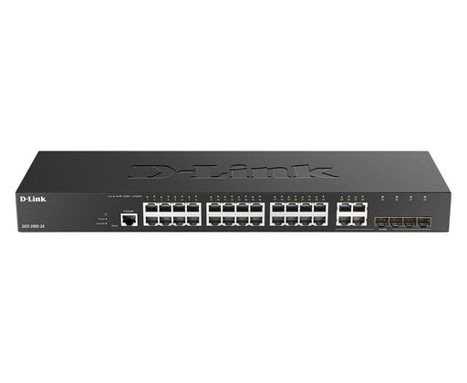 EAN 0790069450129 - D-Link DGS-2000-28 switch Gestionado L2/L3 Gigabit Ethernet (10/100/1000) 1U Negro imagen 1
