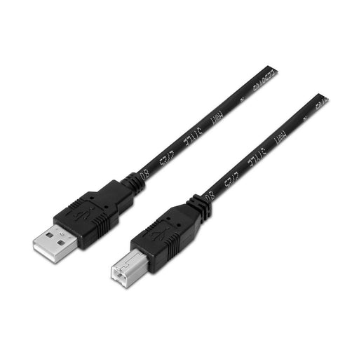 EAN 8436574700077 - AISENS A101-0008 cable USB USB 2.0 4,5 m USB A USB B Negro imagen 1