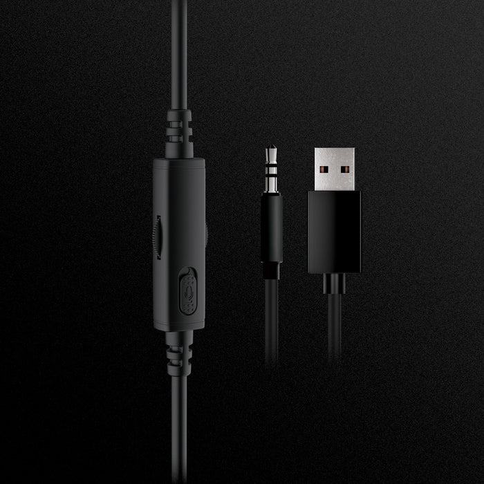 EAN 5060594761010 - Veho VAB-003-GX3 auricular y casco Auriculares Alámbrico Diadema Juego USB tipo A Negro imagen 5