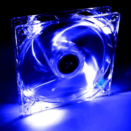 EAN 5901720131027 - Akyga System fan 12 cm LED blue AW-12A-BL Molex 120x120 mm Carcasa del ordenador Ventilador Transparente  imagen 1