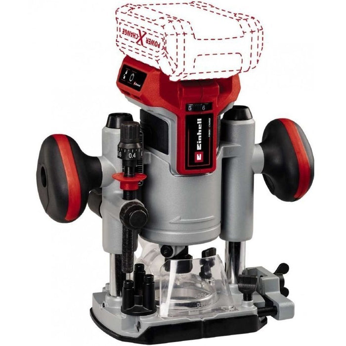 EAN 4006825662818 - Einhell TP-RO 18 Set Li BL Negro, Rojo, Plata 30000 RPM imagen 1