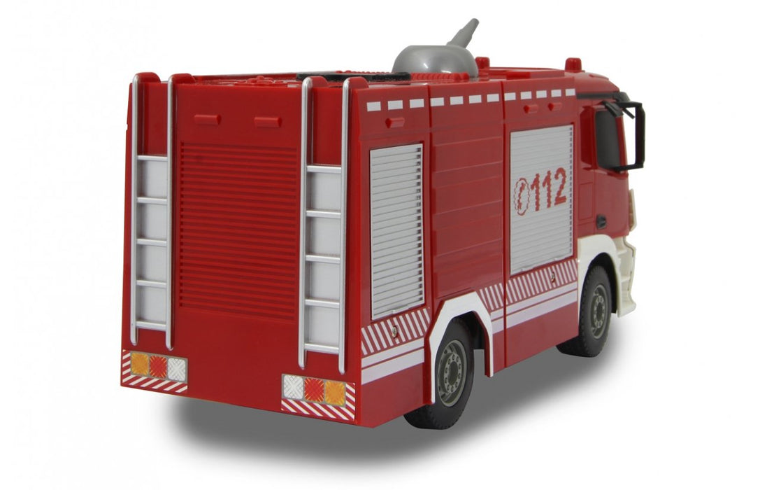 EAN 4042774458621 - Jamara Fire fighter TLF Mercedes-Benz Antos modelo controlado por radio Camión de bomberos Motor eléctric imagen 10