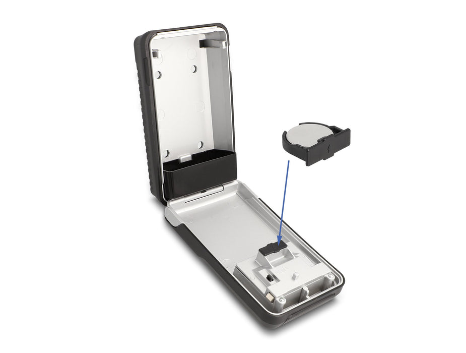 EAN 4043619209323 - DeLOCK 20932 caja portallaves y organizador Aluminio, Plástico Negro imagen 4