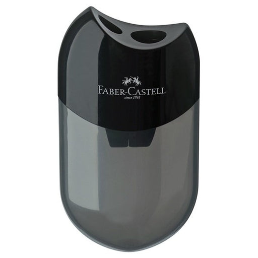 EAN 6933256608062 - Faber-Castell 183500 sacapuntas Sacapuntas manual Negro, Transparente imagen 1