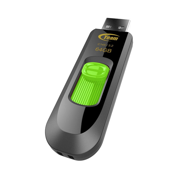 EAN 0765441016293 - Team Group C145 unidad flash USB 64 GB USB tipo A 3.2 Gen 1 (3.1 Gen 1) Negro, Verde imagen 2