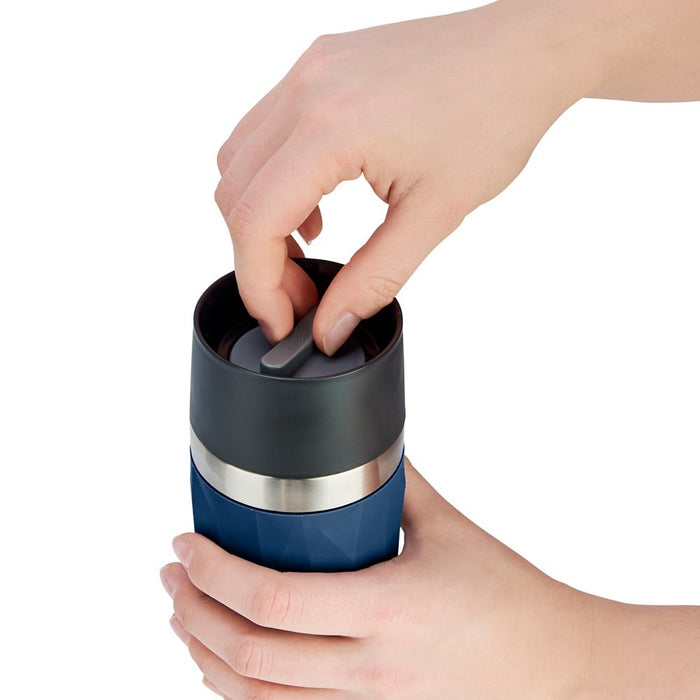 EAN 4009049540474 - EMSA Travel Mug Compact 300 ml Azul, Acero inoxidable imagen 6