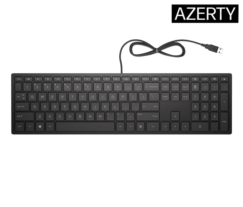 EAN 0192545457521 - HP Pavilion Wired Keyboard 300 teclado Oficina USB Negro imagen 1