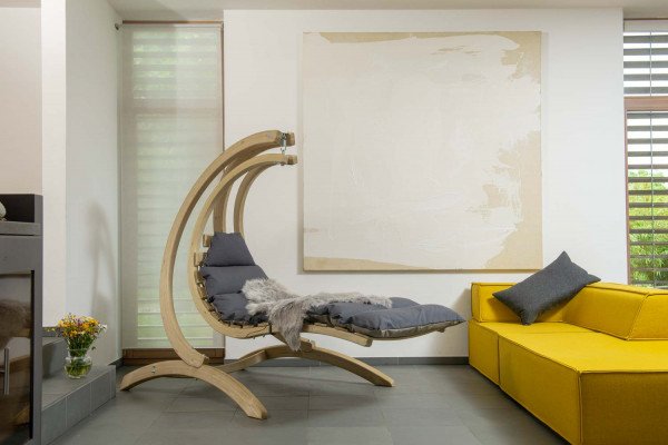 EAN 4030454006804 - AMAZONAS AZ-2020400 silla colgante Gris Tumbona colgante imagen 4