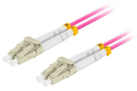 EAN 5901969440102 - Lanberg FO-LULU-MD41-0005-VT Cable de fibra óptica e InfiniBand 0,5 m LC LC/UPC Violeta imagen 3