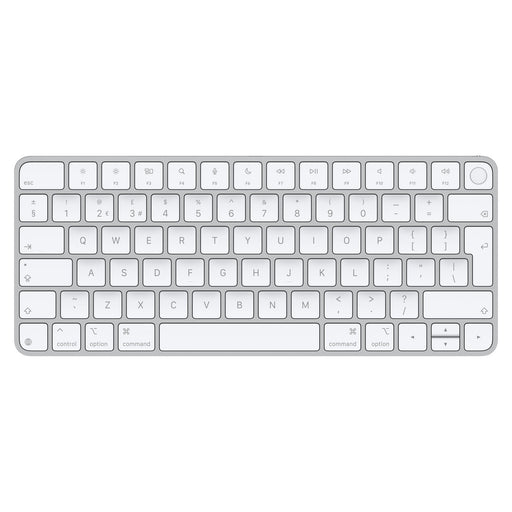 EAN 0195949633447 - Apple Magic teclado Universal USB + Bluetooth QWERTY Inglés del Reino Unido Plata, Blanco imagen 1