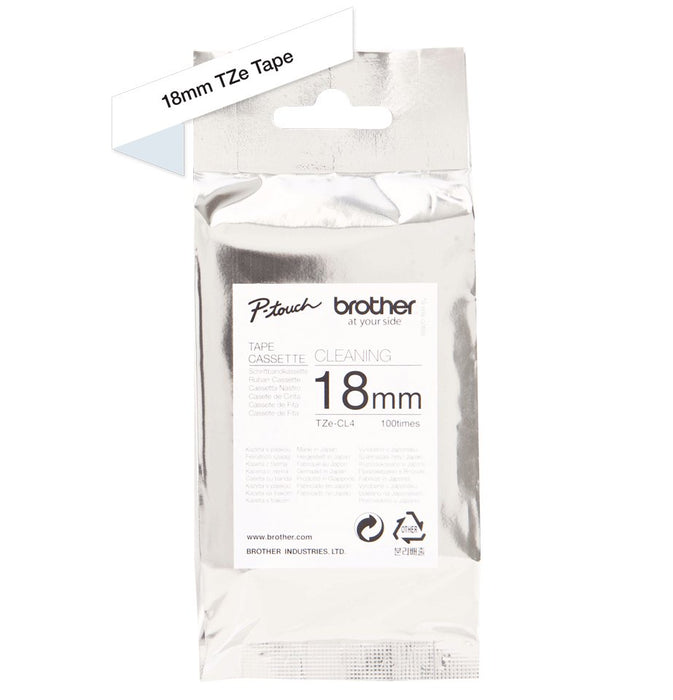 EAN 0012502626039 - Brother TZE-CL4 limpiador de impresora Cinta de limpieza del cabezal de impresión imagen 3