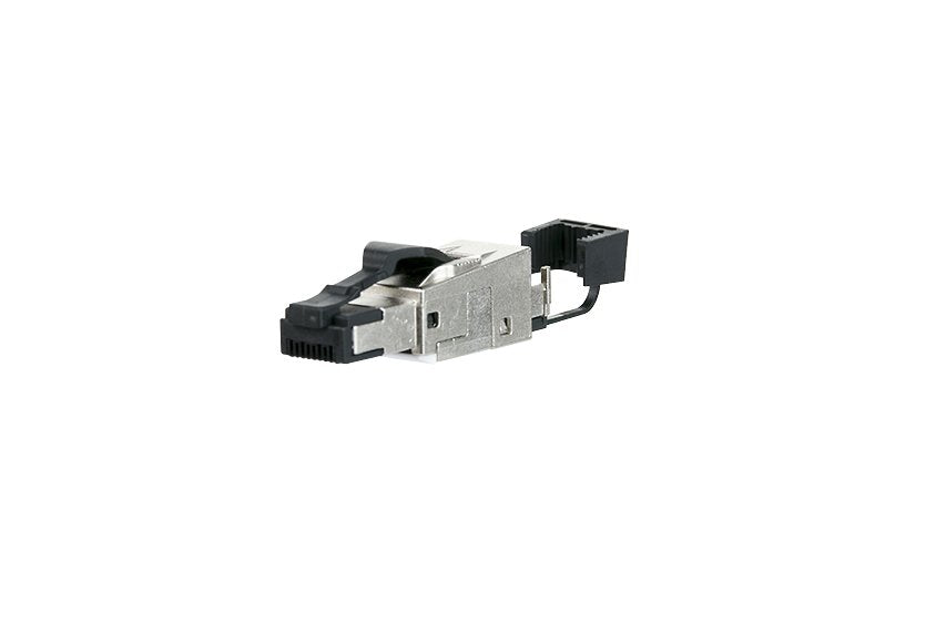 EAN 4250184180593 - METZ CONNECT 130E405032-E conector RJ-45 Negro, Plata imagen 1