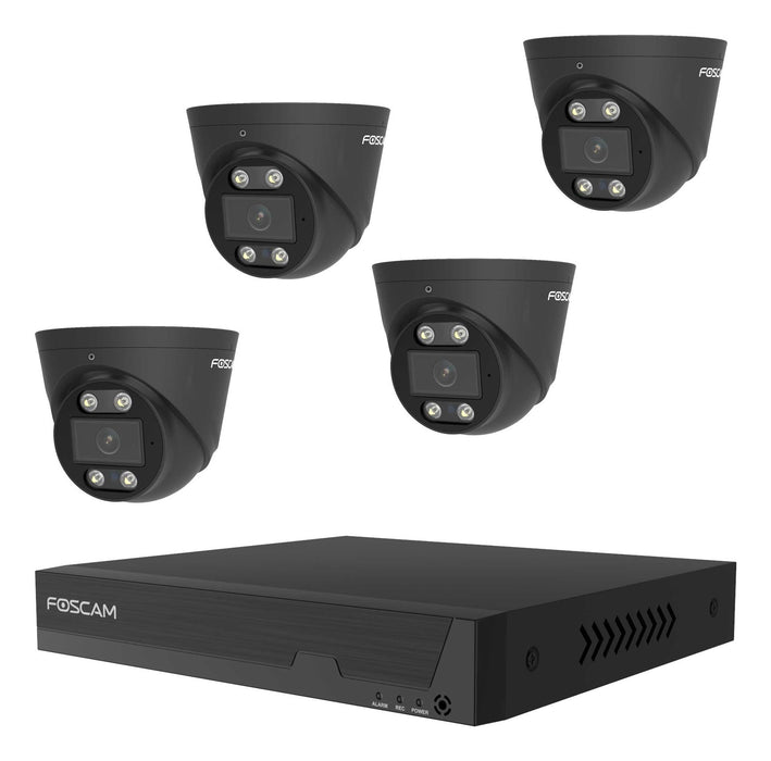 EAN 6954836056288 - Foscam FN9108E-T4-2T BLACK kit de videovigilancia Alámbrico 8 canales imagen 1