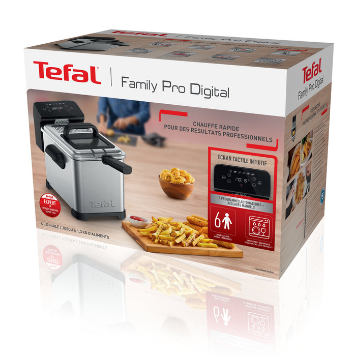 EAN 3045387249212 - Tefal Family Pro FR507D Sencillo 4 L Independiente 2400 W Freidora Acero inoxidable imagen 14